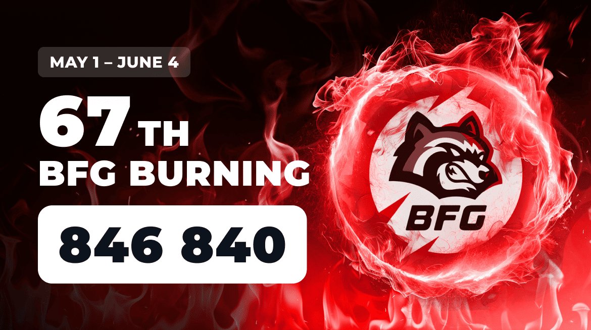 The 67th BFG Burning