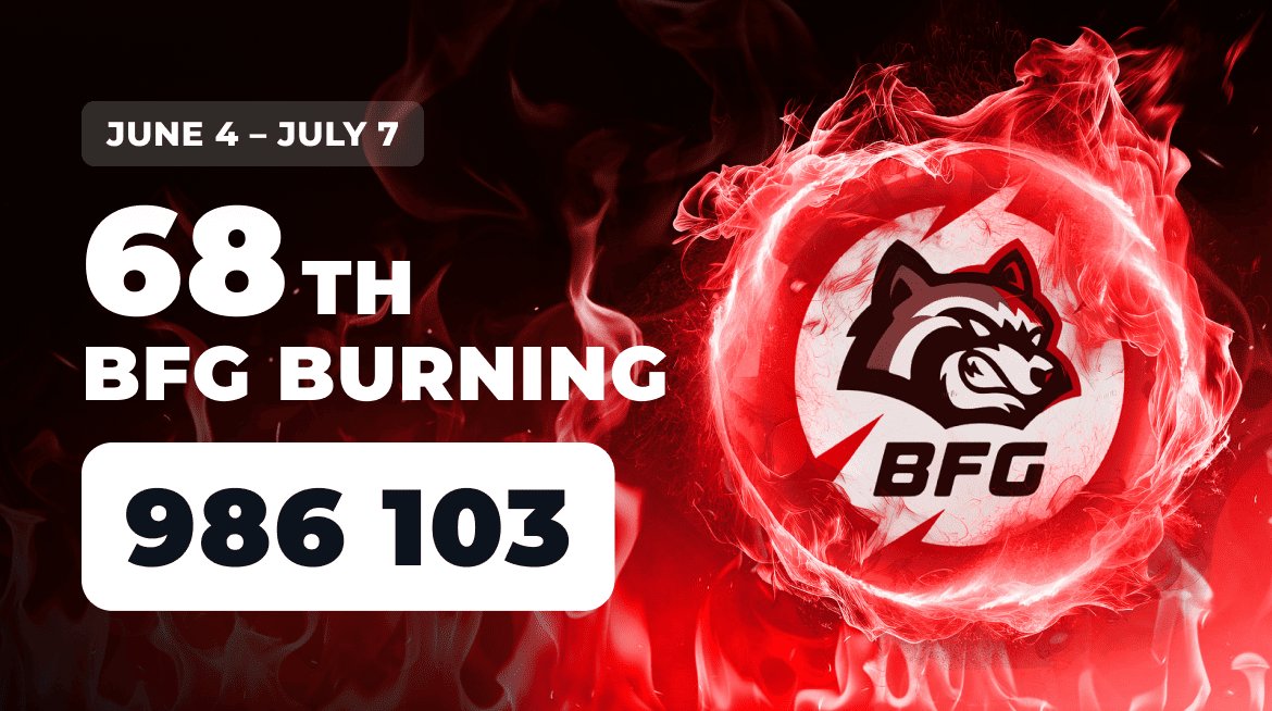 The 68th BFG Burning