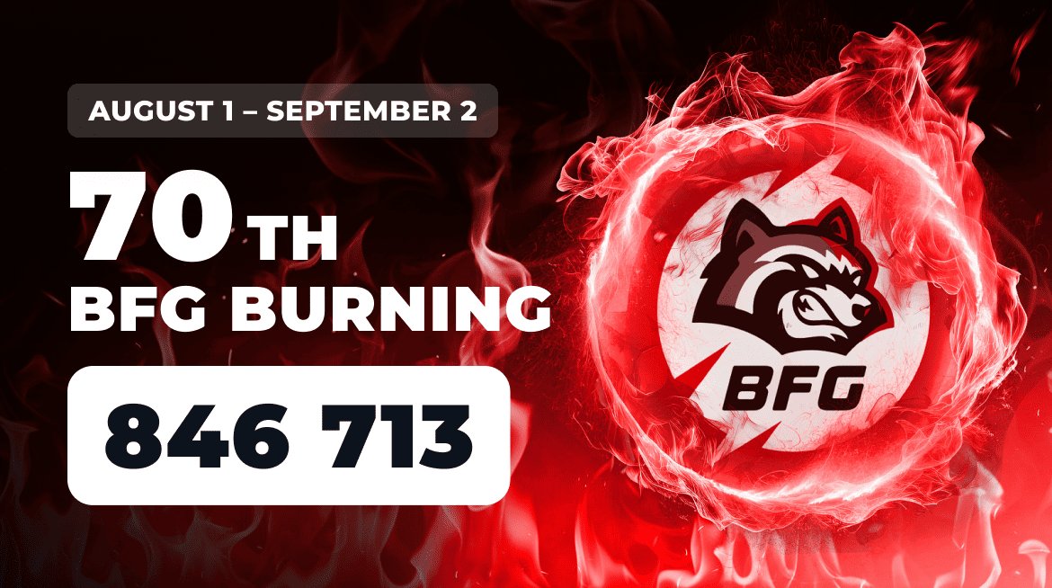 The 70th BFG Burning