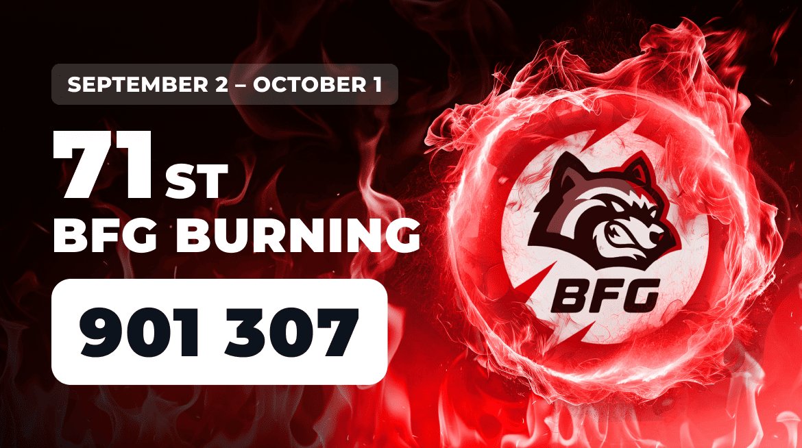 The 71st BFG Burning