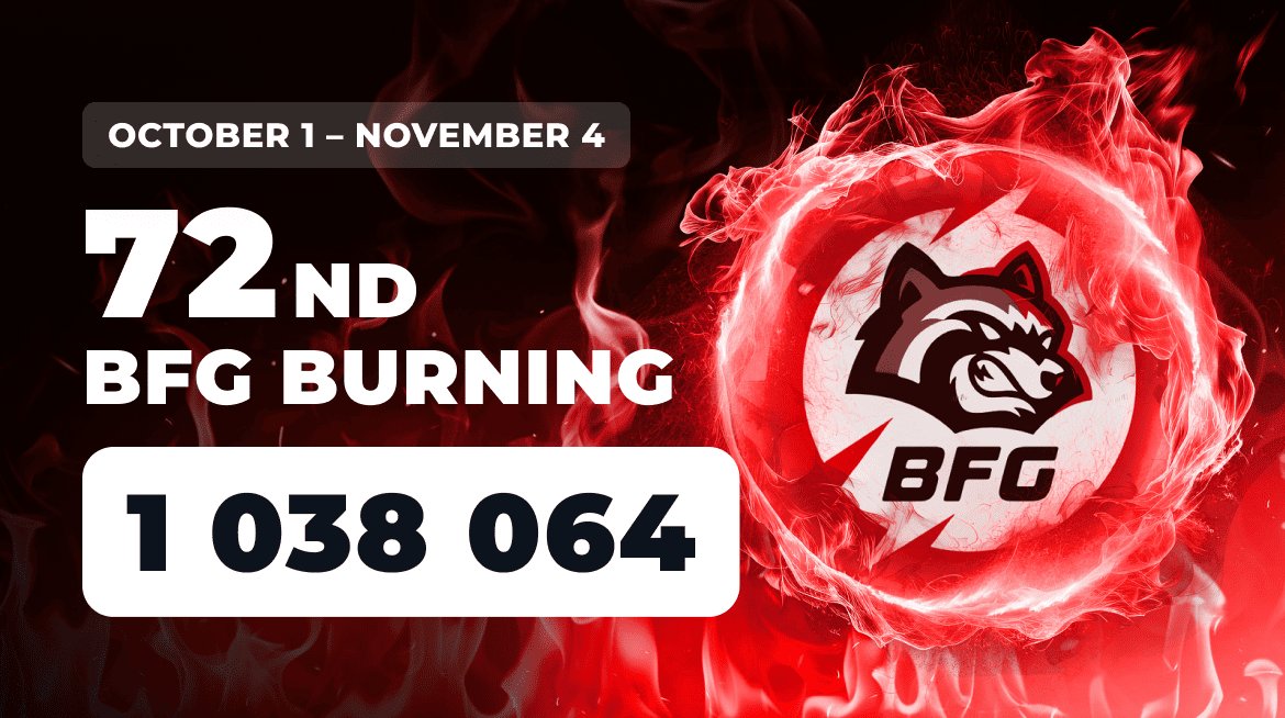 The 72nd BFG Burning